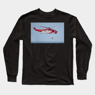 Sikorsky S.61N   EI-SAR   Irish Coast Guard Long Sleeve T-Shirt